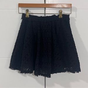 NWOT Free People Crochet Skirt Size XS